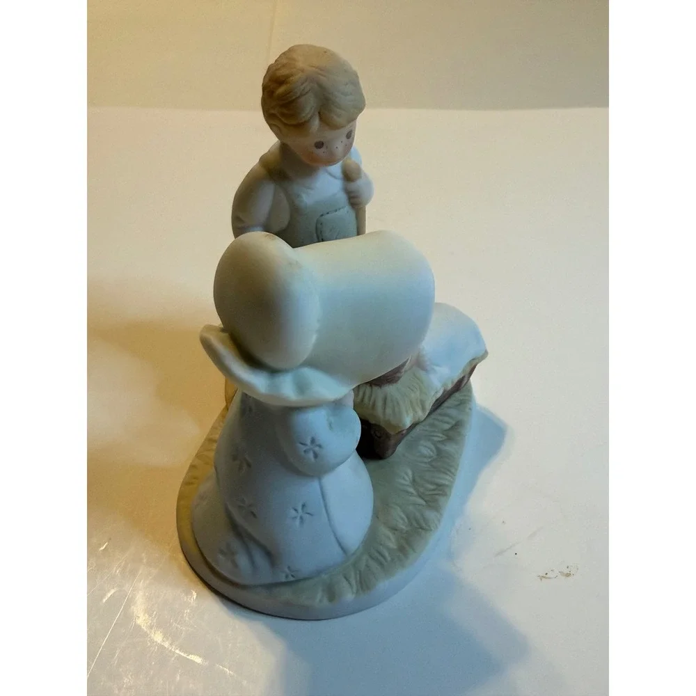 Vintage Homco Circle‎ of Friends Nativity Scene 1990 Porcelain Figurine